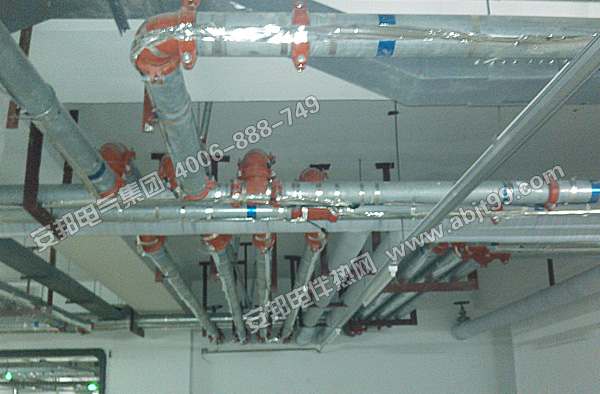 北京順義住宅地下車庫消防管道電51漫画下载网站係統(圖2)